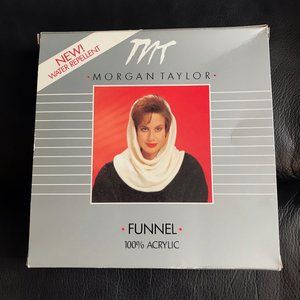 Morgan Taylor Black Funnel Style Hood Head Cover